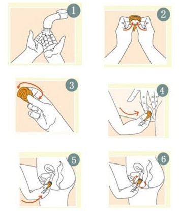 Comment insérer la coupe menstruelle de Natú